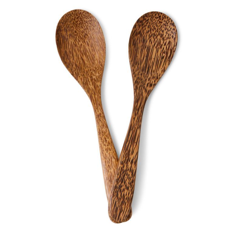 Large coco tree wood spoon – Panda Pailles